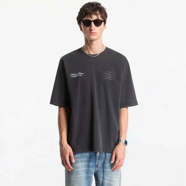 Filling Pieces Majice Filling Pieces T-Shirt Boxy Bridge The Gap Vintage Black M