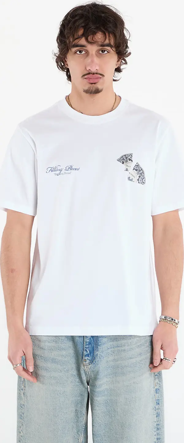 Filling Pieces Majice Filling Pieces T-Shirt Broken Plate White M
