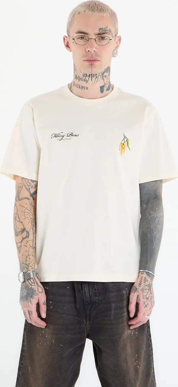 Filling Pieces Majice Filling Pieces T-Shirt Pepper Antique White M
