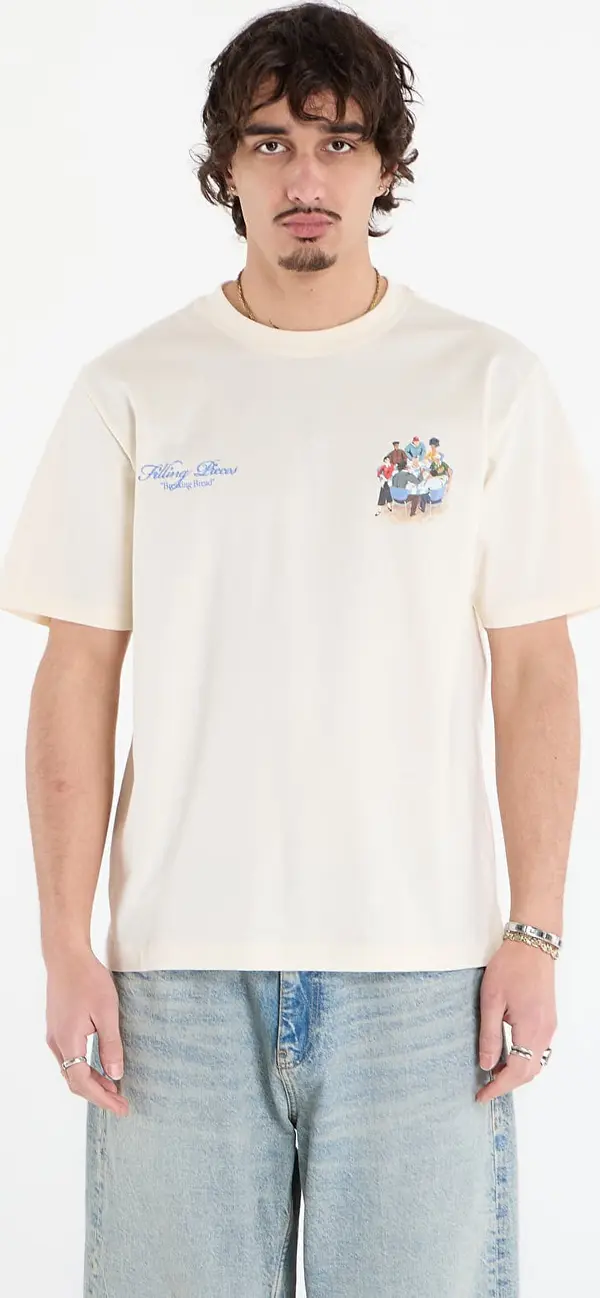 Filling Pieces Majice Filling Pieces T-Shirt Supper Antique White M