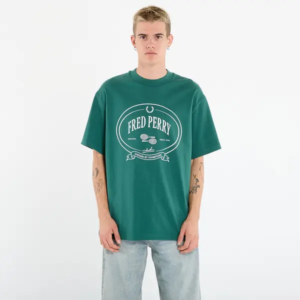 FRED PERRY Majice FRED PERRY Chosen By Champions T-Shirt Sport Green M