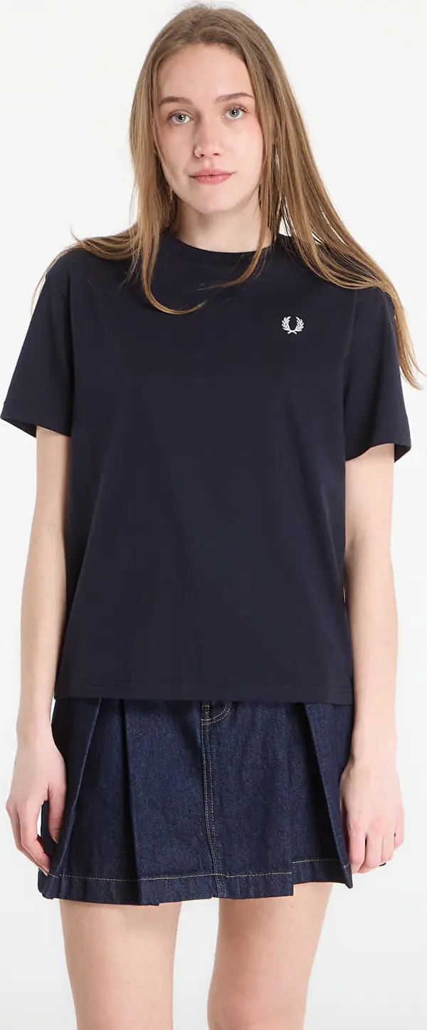 FRED PERRY Majice FRED PERRY Crew Neck T-Shirt Navy 36