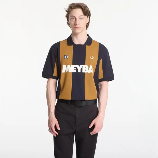 FRED PERRY Majice Fred Perry Meyba Cut And Sew Polo Shirt Brown XL