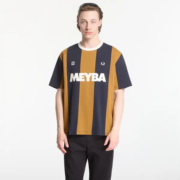 FRED PERRY Majice Fred Perry Meyba Cut And Sew T-Shirt Dark Caramel L