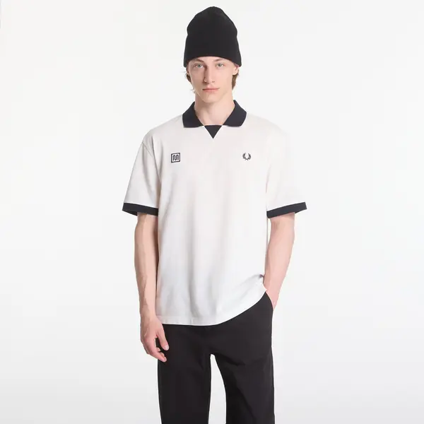 FRED PERRY Majice Fred Perry Meyba Printed Polo Shirt Beige XL
