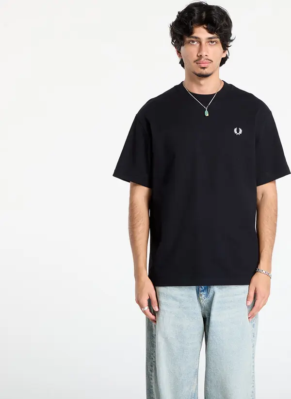 FRED PERRY Majice FRED PERRY Relaxed T-Shirt Black M