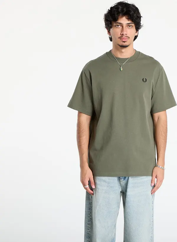 FRED PERRY Majice FRED PERRY Relaxed T-Shirt Laurel W Green S