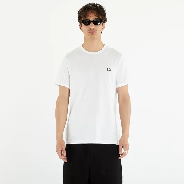 FRED PERRY Majice FRED PERRY Ringer Tee White XL