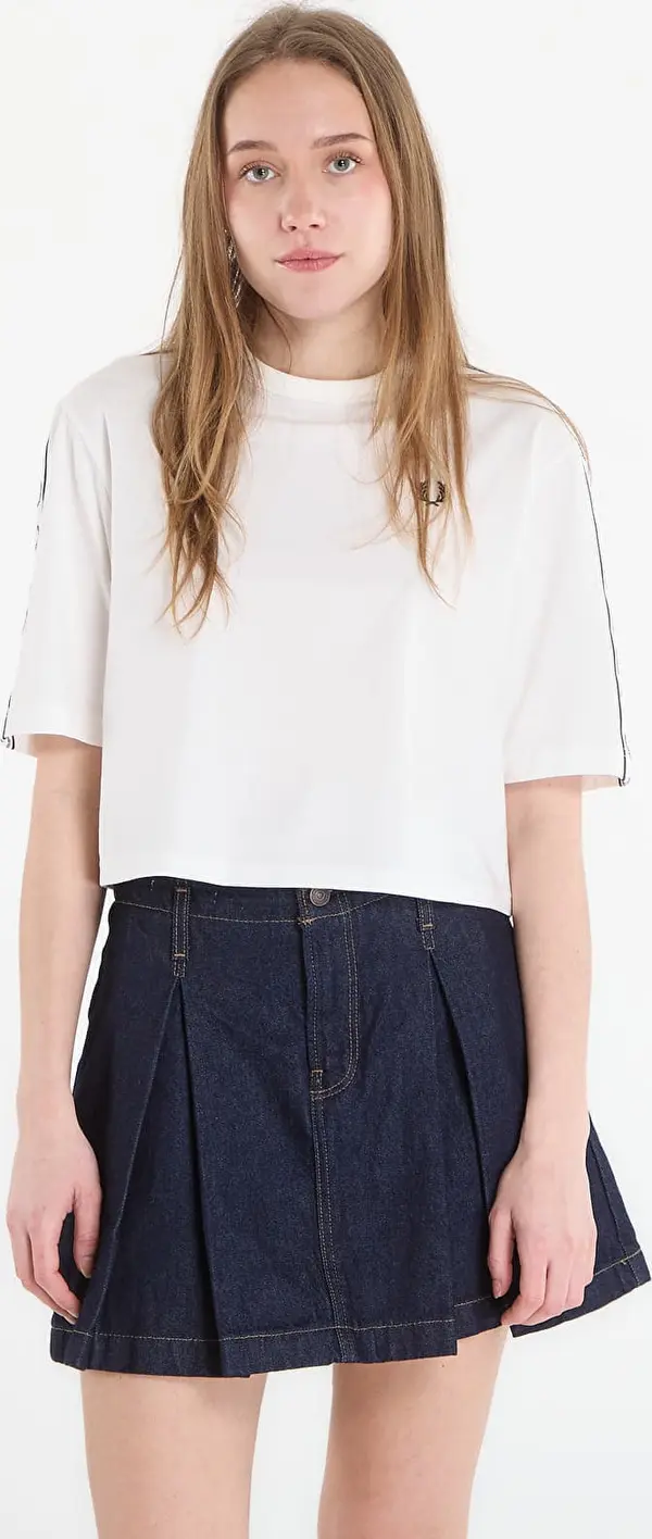FRED PERRY Majice FRED PERRY Taped T-Shirt Snow White 38