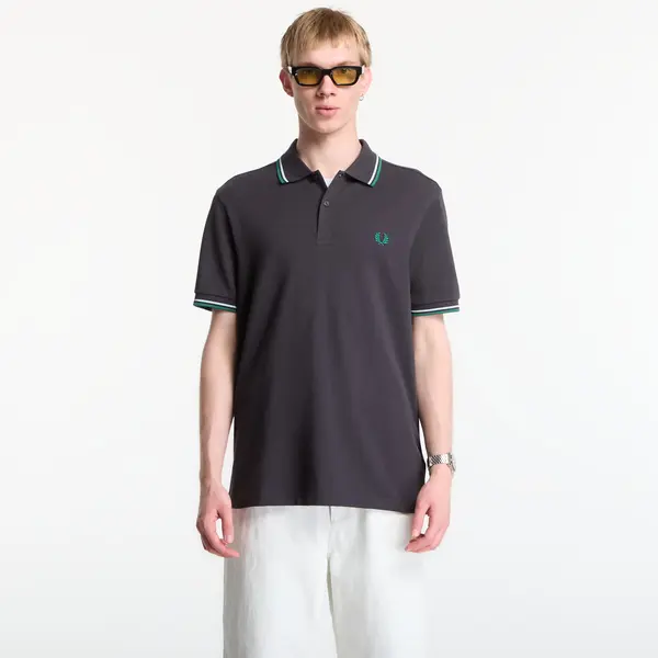 FRED PERRY Majice Fred Perry Twin Tipped Fred Perry Shirt Anchor Grey S