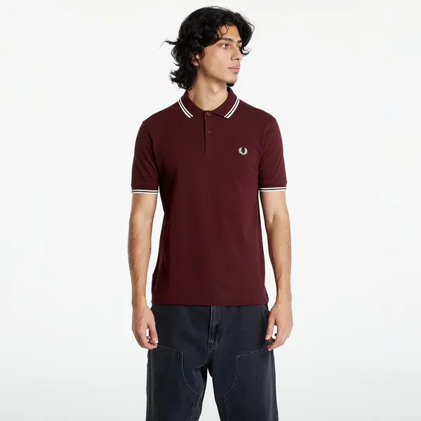 FRED PERRY Majice FRED PERRY Twin Tipped Fred Perry Shirt Oxblood M