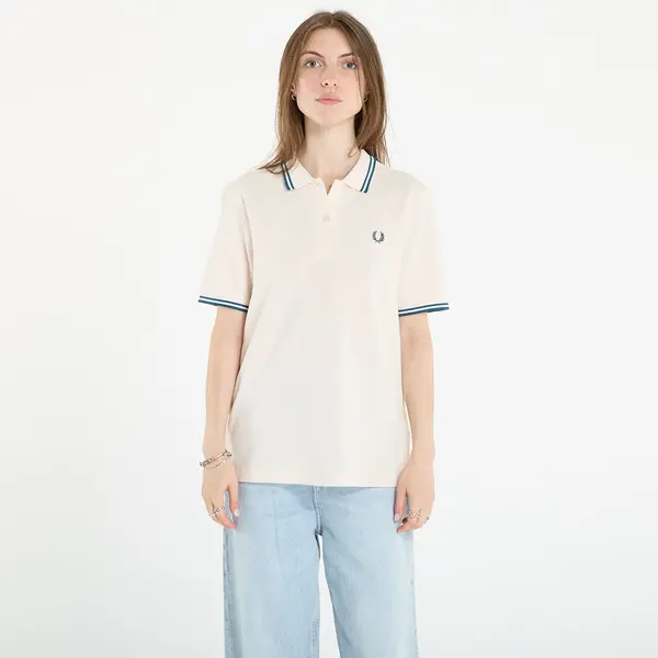 FRED PERRY Majice FRED PERRY Twin Tipped Fred Perry Shirt Silky Peach/ Dark Petrol 8