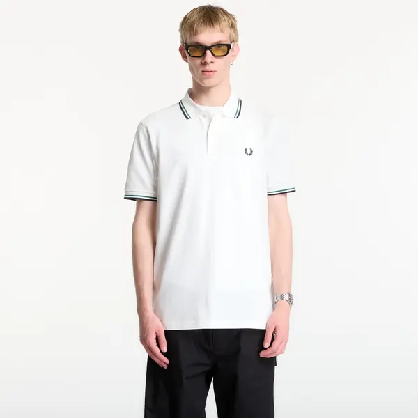 FRED PERRY Majice Fred Perry Twin Tipped Fred Perry Shirt White S
