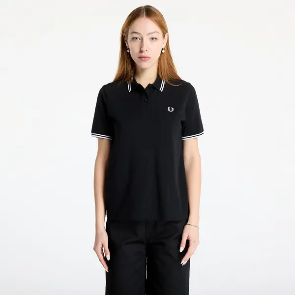 FRED PERRY Majice FRED PERRY Twin Tipped Polo Shirt Black 38
