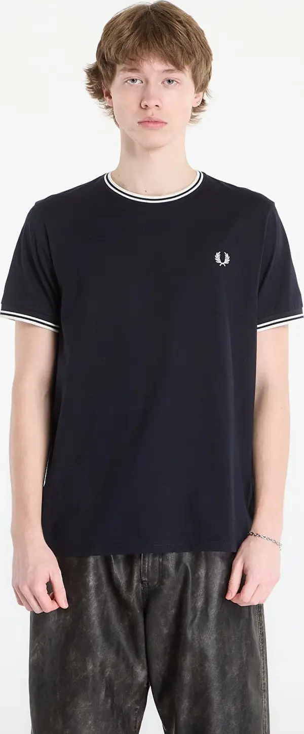 FRED PERRY Majice FRED PERRY Twin Tipped T-Shirt Navy XL