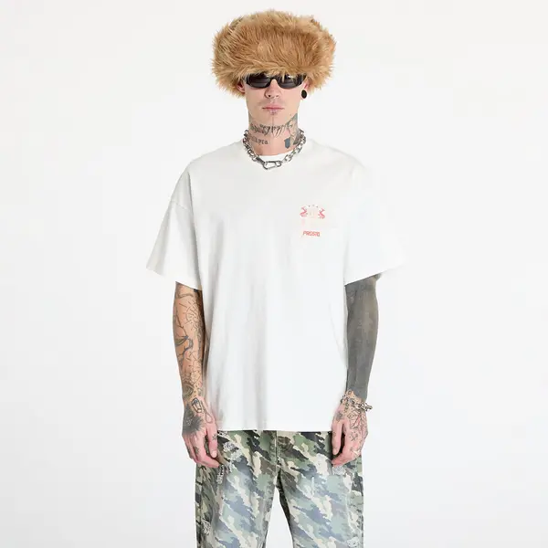 FTSHP Majice FTSHP x PROSTO T-Shirt UNISEX Off - White Crest L