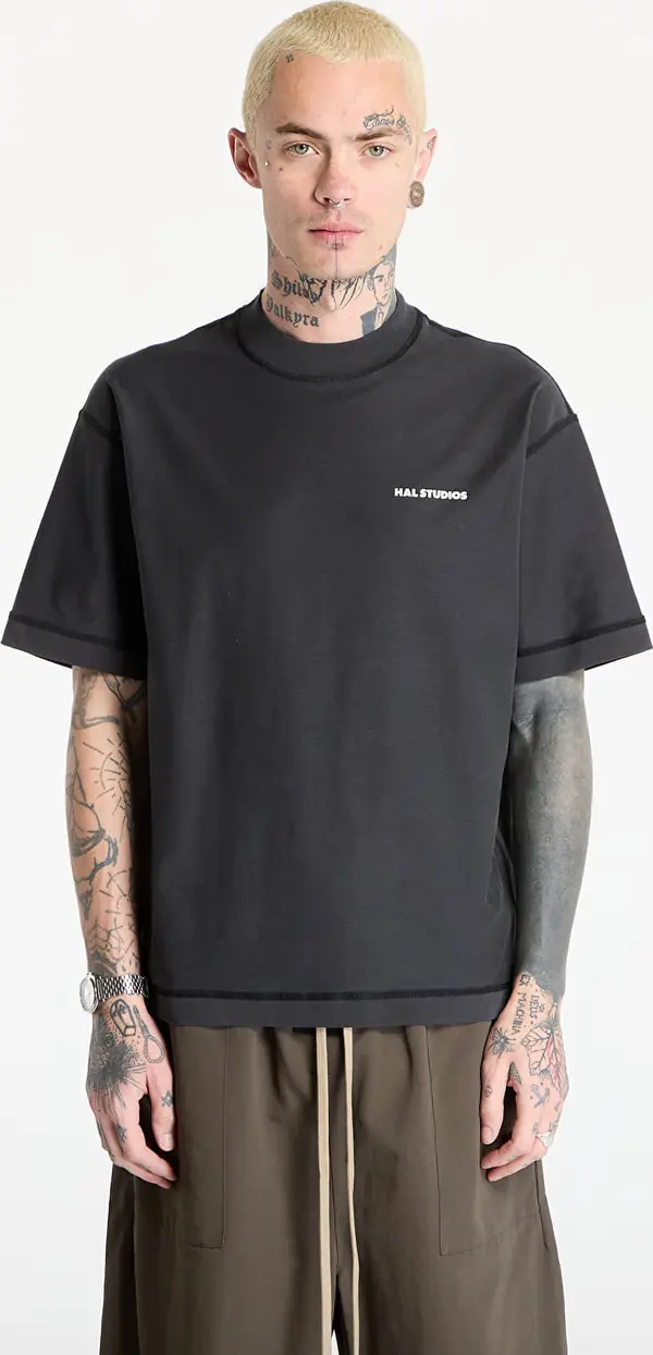 HAL STUDIOS® Majice HAL STUDIOS® Inside-Out Uniform T-Shirt UNISEX Black S