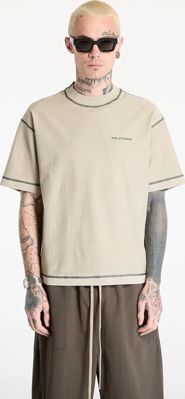 HAL STUDIOS® Majice HAL STUDIOS® Inside-Out Uniform T-Shirt UNISEX Dune XL