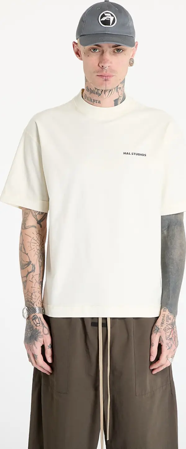 HAL STUDIOS® Majice HAL STUDIOS® Inside-Out Uniform T-Shirt UNISEX Off-White XL