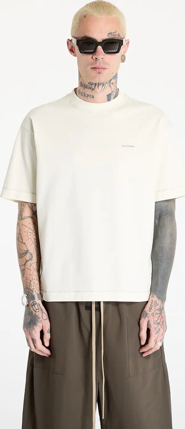 HAL STUDIOS® Majice HAL STUDIOS® Micro Logo T-Shirt UNISEX Off-White XL