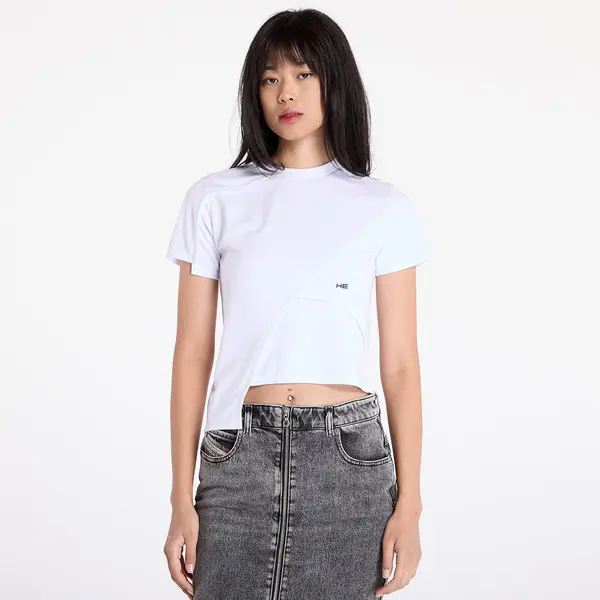 HELIOT EMIL Majice HELIOT EMIL Deconstructed T-Shirt White XXL