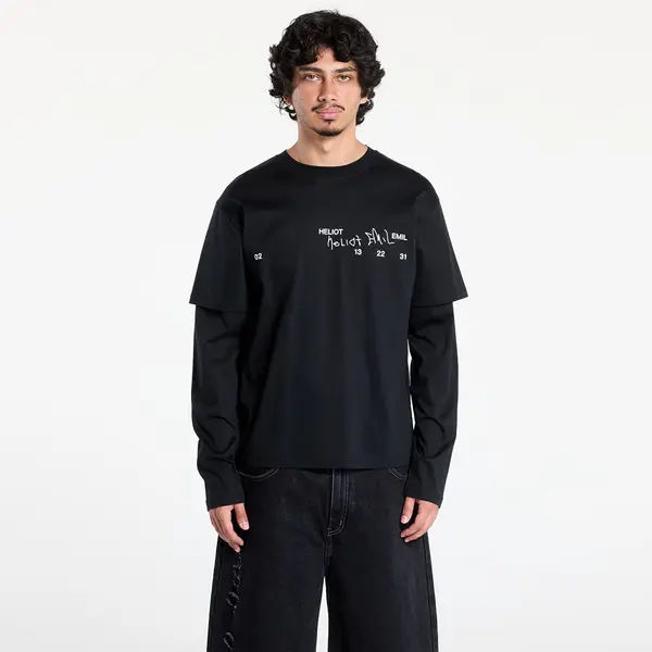 HELIOT EMIL Majice HELIOT EMIL Fulgens Longsleeve Black XL