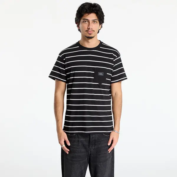 Horsefeathers Majice Horsefeathers Alpha T-Shirt Black Stripes M