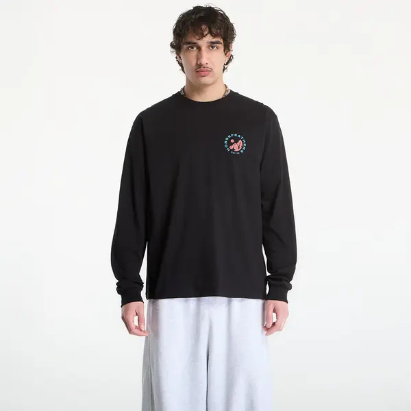 Horsefeathers Majice Horsefeathers Altitude Ls T-Shirt Black L