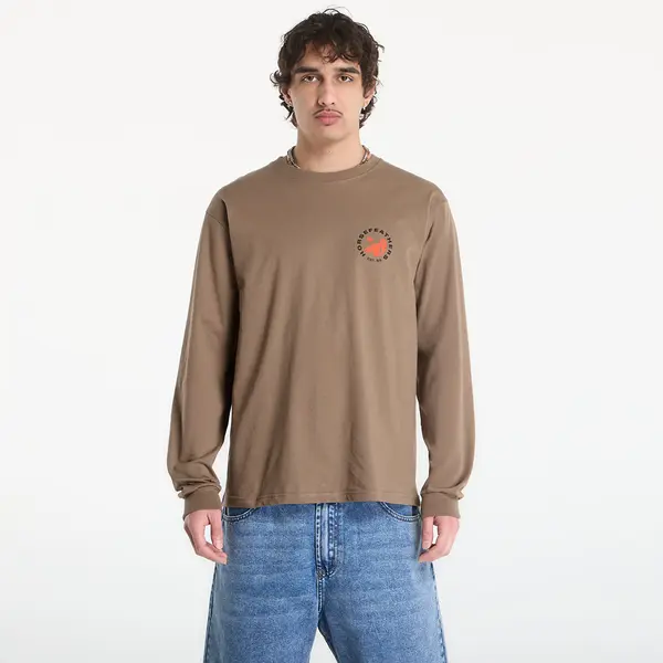 Horsefeathers Majice Horsefeathers Altitude Ls T-Shirt Fossil XL