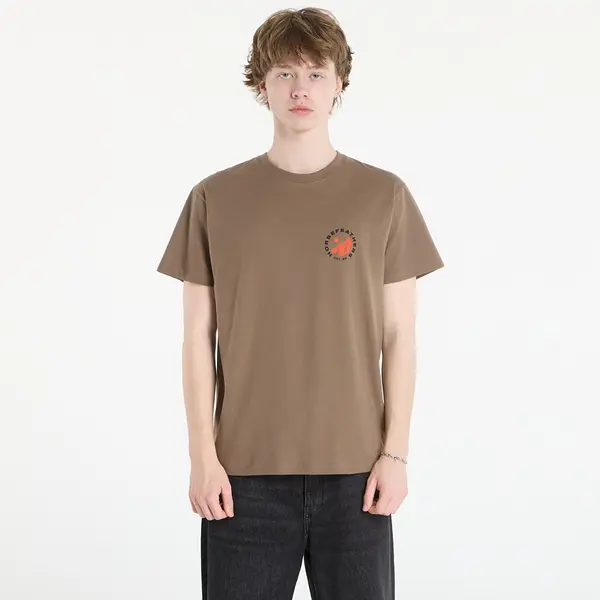 Horsefeathers Majice Horsefeathers Altitude T-Shirt Fossil M