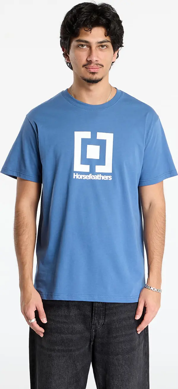 Horsefeathers Majice Horsefeathers Base T-Shirt Moonlight Blue S