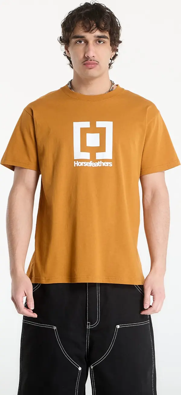 Horsefeathers Majice Horsefeathers Base T-Shirt Pumpkin L