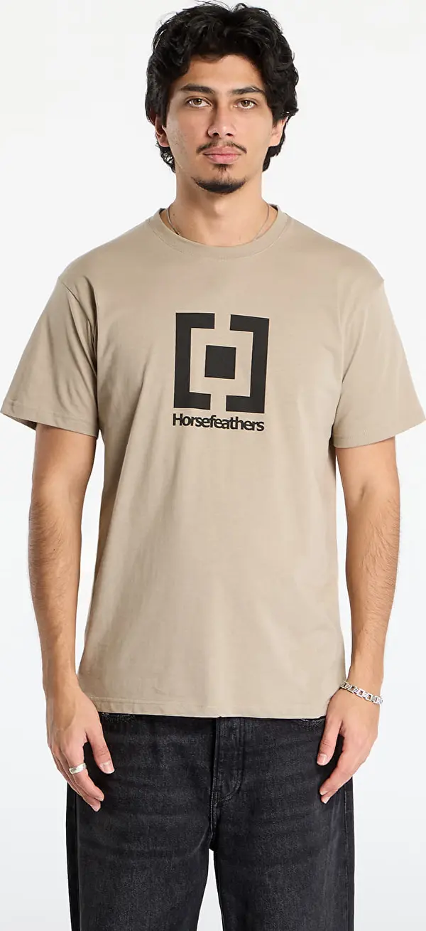Horsefeathers Majice Horsefeathers Base T-Shirt Taupe M