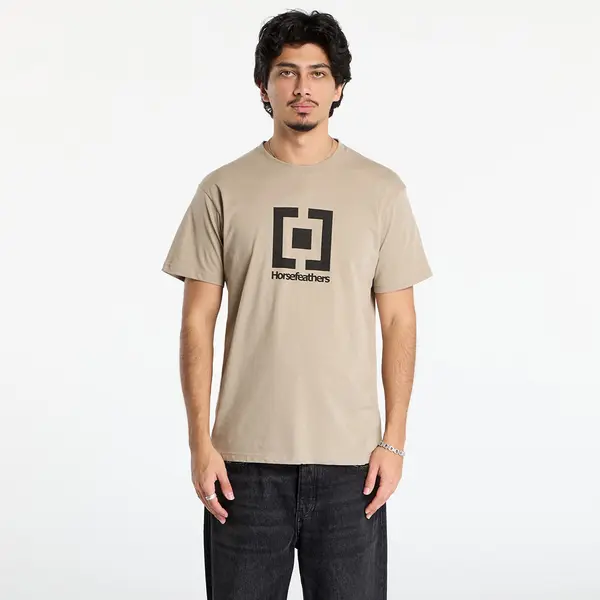 Horsefeathers Majice Horsefeathers Base T-Shirt Taupe S