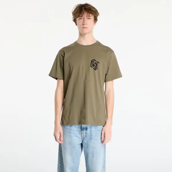 Horsefeathers Majice Horsefeathers Blocks T-Shirt Burnt Olive XXL