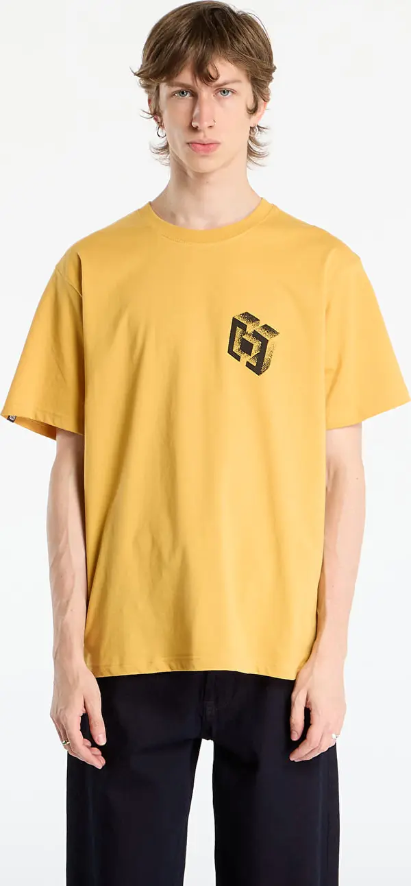 Horsefeathers Majice Horsefeathers Blocks T-Shirt Honey M