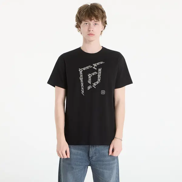 Horsefeathers Majice Horsefeathers Cube T-Shirt Black M