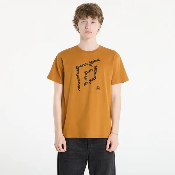 Horsefeathers Majice Horsefeathers Cube T-Shirt Pumpkin L