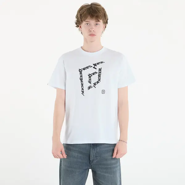 Horsefeathers Majice Horsefeathers Cube T-Shirt White L