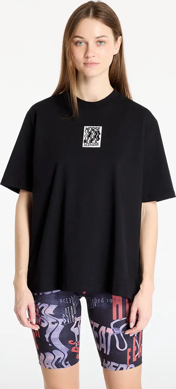 Horsefeathers Majice Horsefeathers Dalim Top Black M