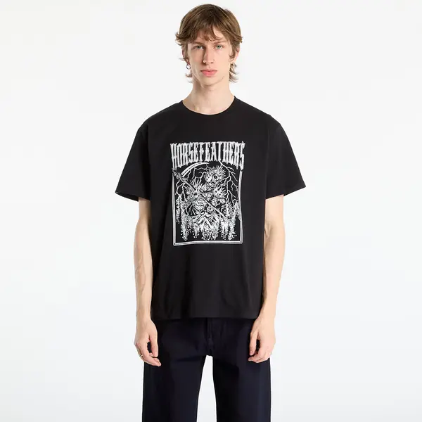 Horsefeathers Majice Horsefeathers Danihell T-Shirt Black M