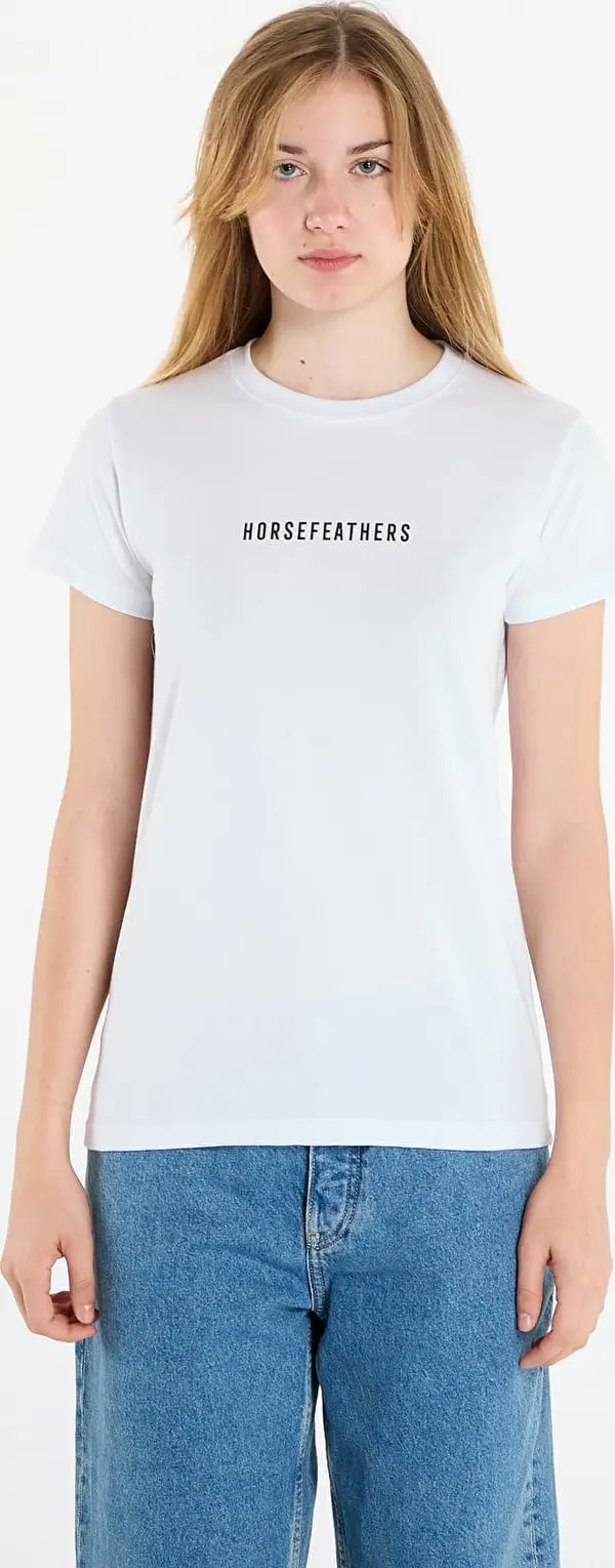 Horsefeathers Majice Horsefeathers Dun Top White L