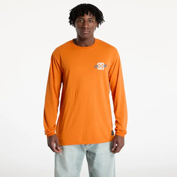 Horsefeathers Majice Horsefeathers Fury Long Sleeve Bike Jersey Burnt Orange M