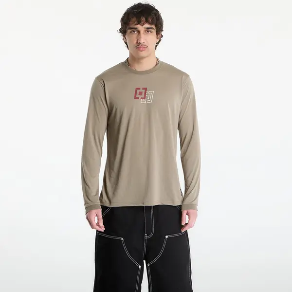 Horsefeathers Majice Horsefeathers Fury Ls Bike Jersey Taupe L
