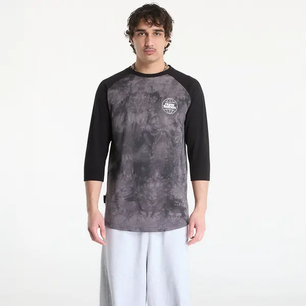 Horsefeathers Majice Horsefeathers Global Raglan T-Shirt Black/ Tie Dye L