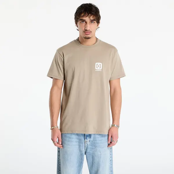 Horsefeathers Majice Horsefeathers Mini Logo T-Shirt Taupe XL