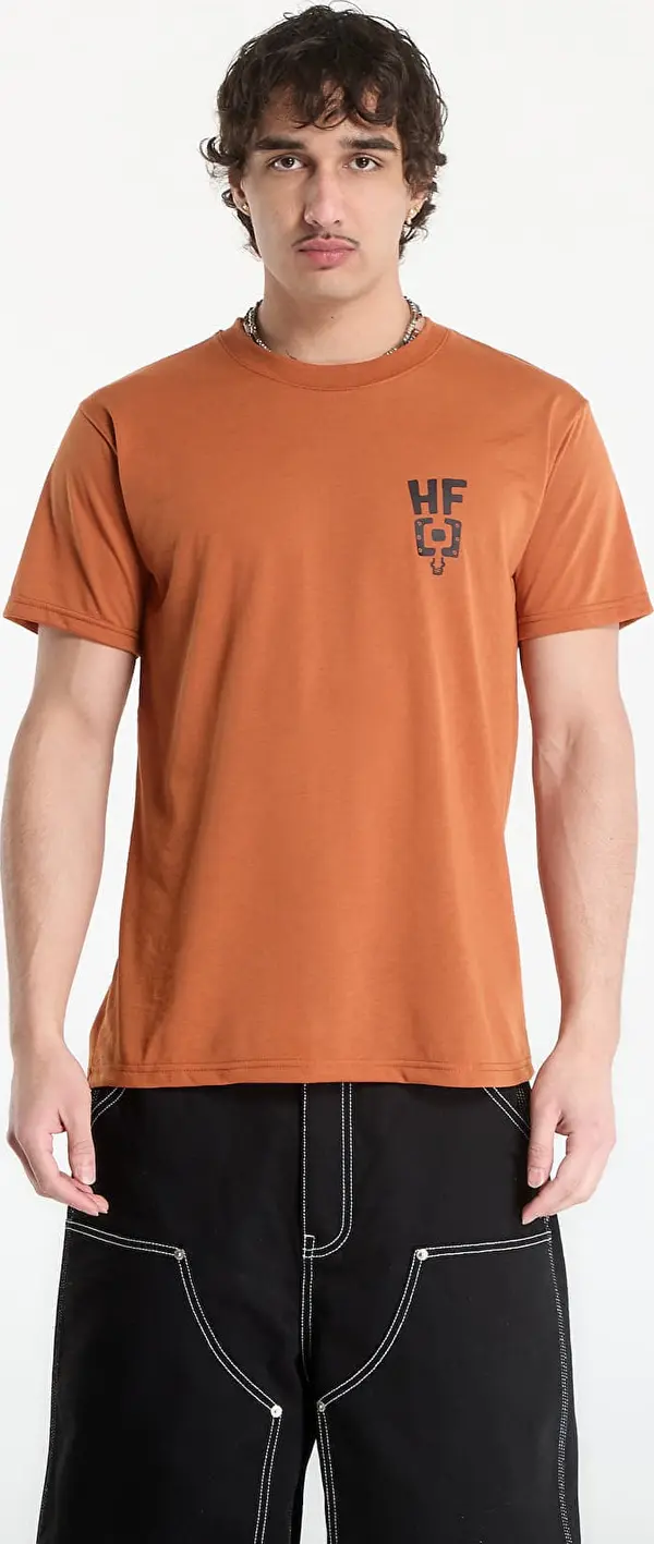 Horsefeathers Majice Horsefeathers Pedal Tech T-Shirt Rust L