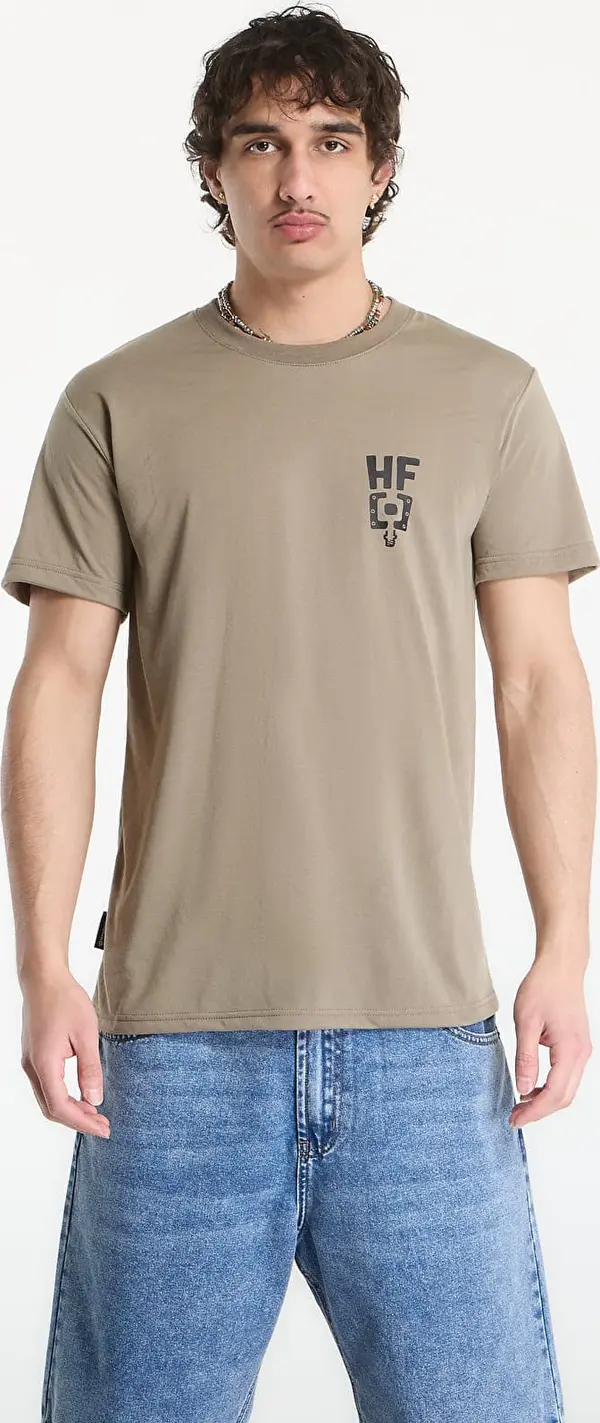 Horsefeathers Majice Horsefeathers Pedal Tech T-Shirt Taupe L