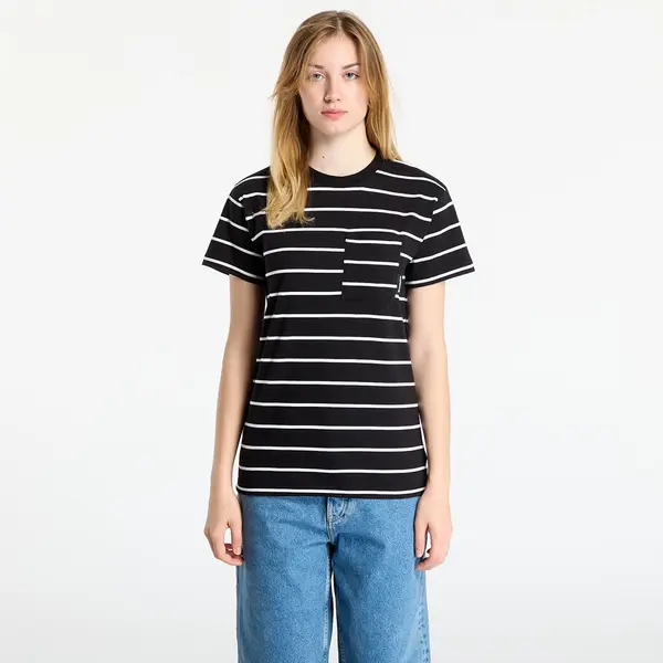 Horsefeathers Majice Horsefeathers Pyper Top Black Stripes M