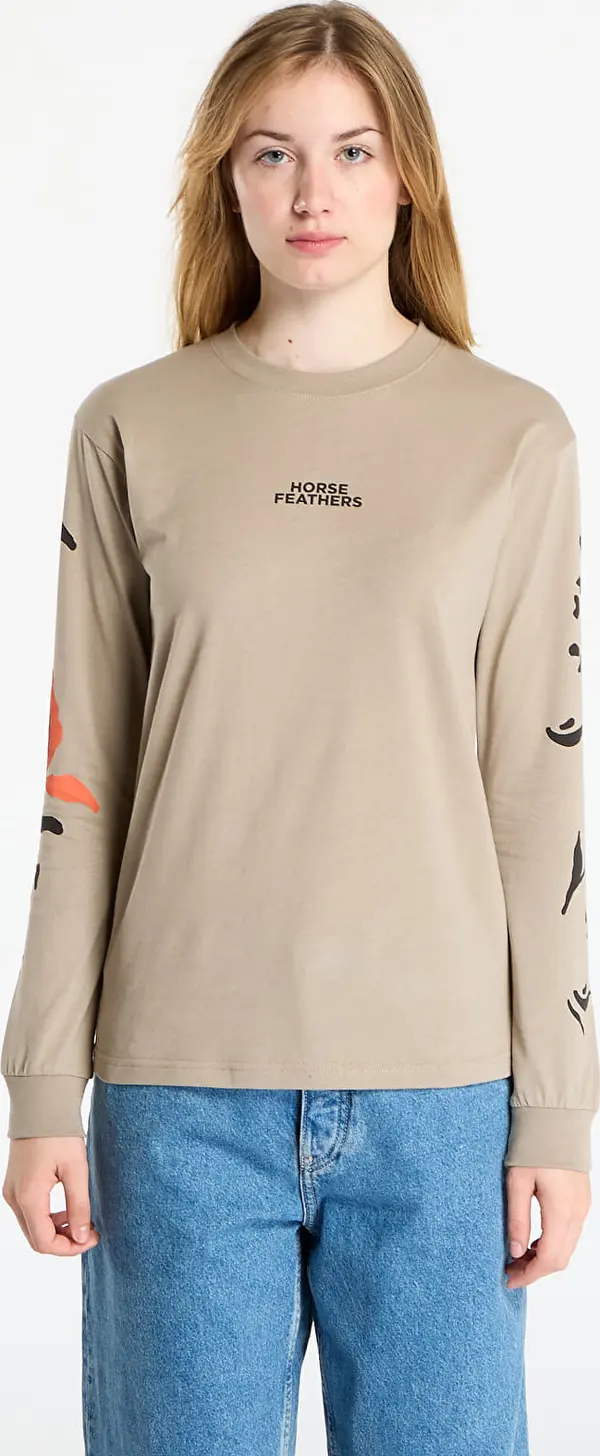 Horsefeathers Majice Horsefeathers Reiko Top Taupe M